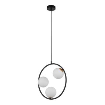  Csillár zsinóron AQUA 3xG9/12W/230V fekete  kép