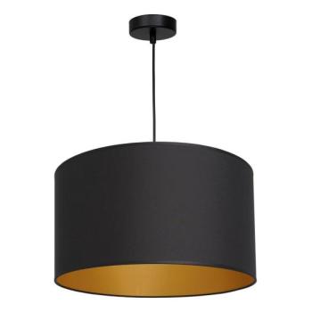  Csillár zsinóron ARDEN 1xE27/60W/230V á. 40 cm fekete/arany  kép