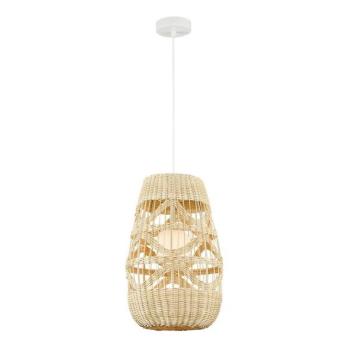  Csillár zsinóron ARONA 1xG9/9W/230V átm. 25 cm rattan  kép