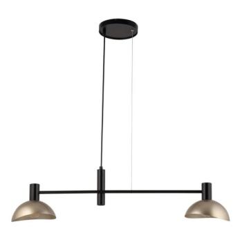  Csillár zsinóron ARTIS 2xE14/40W/230V fekete/arany  kép