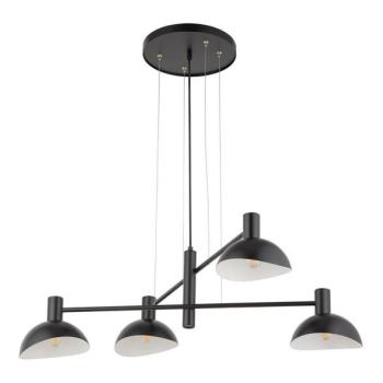  Csillár zsinóron ARTIS 4xE14/40W/230V fekete  kép