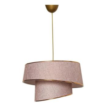  Csillár zsinóron BARETTE 1xE27/60W/230V rózsaszín  kép