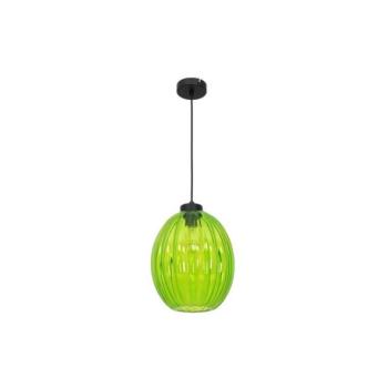  Csillár zsinóron BLICK 1xE27/60W/230V zöld  kép