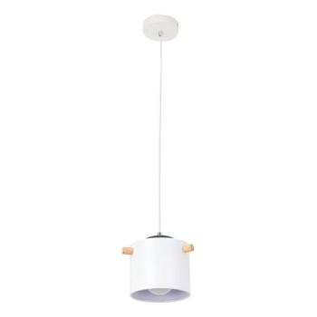 Csillár zsinóron BODO 1xE27/60W/230V fehér  kép