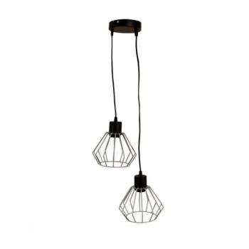  Csillár zsinóron BONOX 2xE27/60W/230V  kép