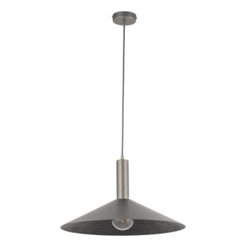  Csillár zsinóron CAPRI 1xE27/15W/230V átm. 50 cm antracit/szürke  kép