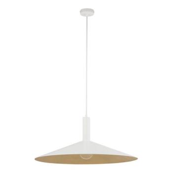  Csillár zsinóron CAPRI 1xE27/15W/230V átm. 70 cm fehér/arany  kép