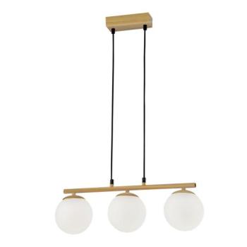  Csillár zsinóron CARRINE 3xE14/40W/230V barna  kép
