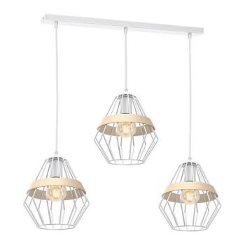  Csillár zsinóron CLIF 3xE27/60W/230V  kép