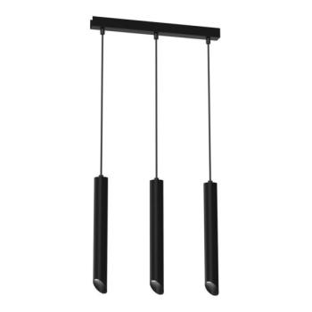  Csillár zsinóron CORTE 3xGU10/8W/230V fekete  kép