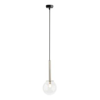  Csillár zsinóron DAISY 1xG9/12W/230V átm. 14 cm fényezett króm/fekete/átlátszó  kép