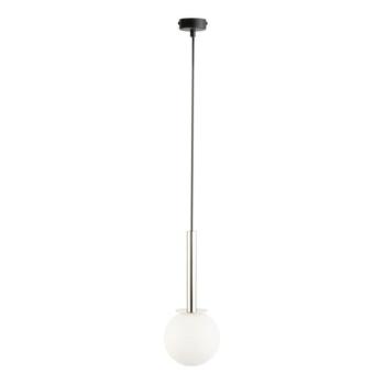  Csillár zsinóron DAISY 1xG9/12W/230V átm. 14 cm fényezett króm/fekete/fehér  kép