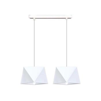  Csillár zsinóron DIAMENT 2xE27/60W/230V fehér  kép