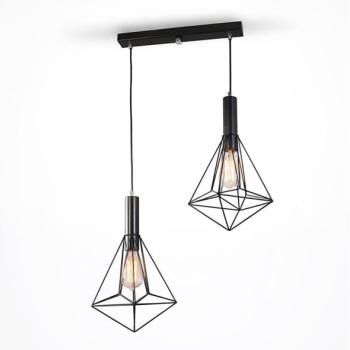  Csillár zsinóron DIAMOND 2xE27/60W/230V  kép