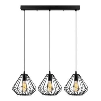  Csillár zsinóron DIAMOND 3xE27/100W/230V  kép