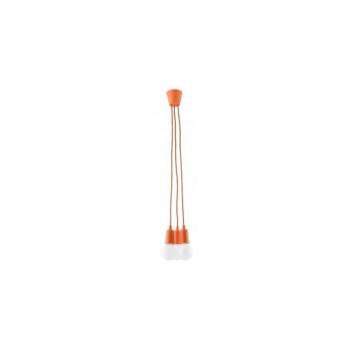  Csillár zsinóron DIEGO 3xE27/60W/230V narancssárga  kép