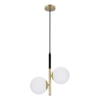  Csillár zsinóron DUO 2xE14/40W/230V arany/fekete  kép