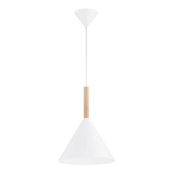 Csillár zsinóron FUKS 1xE27/15W/230V fehér/bézs  kép