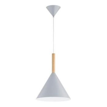  Csillár zsinóron FUKS 1xE27/15W/230V szürke/bézs  kép