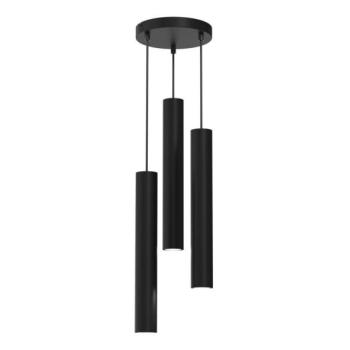  Csillár zsinóron HUDSON 3xGU10/8W/230V fekete  kép