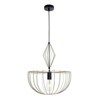  Csillár zsinóron JASMINA 1xE27/20W/230V átm. 40 cm arany  kép