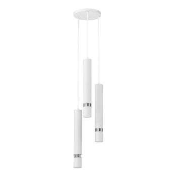  Csillár zsinóron JOKER 3xGU10/8W/230V fehér/fényes króm  kép