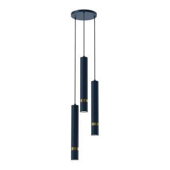  Csillár zsinóron JOKER 3xGU10/8W/230V kék/arany  kép