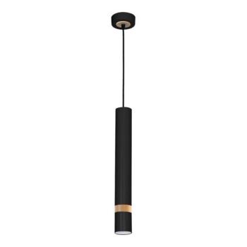  Csillár zsinóron JOKER BLACK WOOD 1xGU10/8W/230V  kép