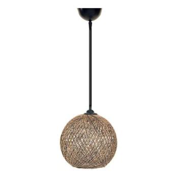  Csillár zsinóron JUTE 1xE27/60W/230V barna  kép