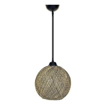  Csillár zsinóron JUTE 1xE27/60W/230V sárga  kép