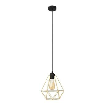  Csillár zsinóron KARO 1xE27/15W/230V arany/fekete  kép