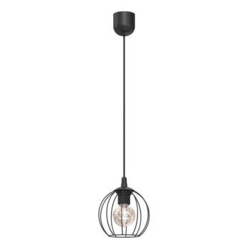  Csillár zsinóron LAPS 1xE27/15W/230W fekete  kép