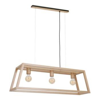  Csillár zsinóron LEGNO 3xE27/60W/230V  kép