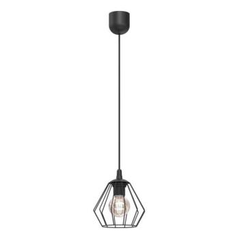  Csillár zsinóron LETI 1xE27/15W/230V fekete  kép