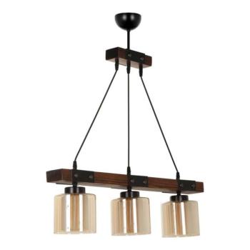  Csillár zsinóron LILA 3xE27/60W/230V  kép