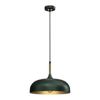  Csillár zsinóron LINCOLN 1xE27/60W/230V á. 35 cm zöld  kép