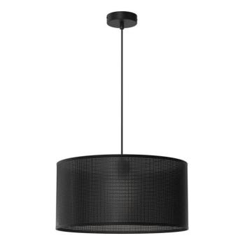  Csillár zsinóron LOFT SHADE 1xE27/60W/230V á. 40 cm fekete  kép