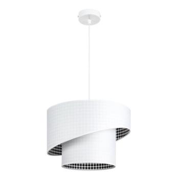  Csillár zsinóron LORI 1×E27/60W/230V Fehér  kép