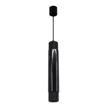  Csillár zsinóron MARBLE 1xGU10/8W/230V fekete/arany  kép