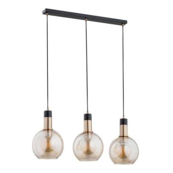  Csillár zsinóron MAYA 3xE27/60W/230V sárgaréz  kép