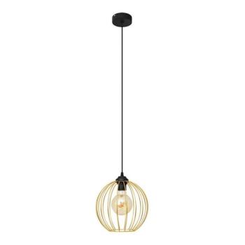 Csillár zsinóron MERCURE 1xE27/15W/230V arany/fekete  kép