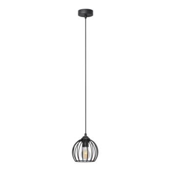  Csillár zsinóron MERCURE 1xE27/15W/230V átmérő 16 cm fekete  kép