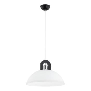  Csillár zsinóron MIGOT 1xE27/15W/230V fekete/króm  kép