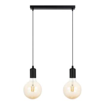  Csillár zsinóron MIROS 2xE27/60W/230V fekete  kép