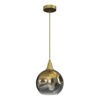  Csillár zsinóron MONTE 1xE27/60W/230V á. 20 cm arany  kép