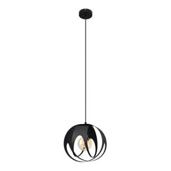  Csillár zsinóron MOONLIGHT 1xE27/15W/230V fekete  kép