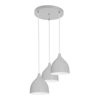 Csillár zsinóron NOAK 3xE27/15W/230V szürke  kép