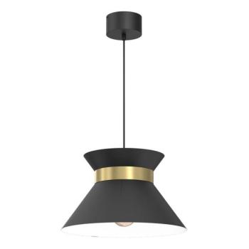  Csillár zsinóron NORGE 1xE27/15W/230V fekete/arany  kép