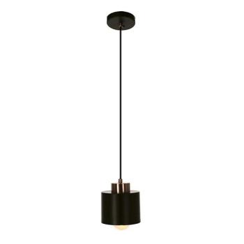 Csillár zsinóron OLENA 1xE27/60W/230V fekete  kép