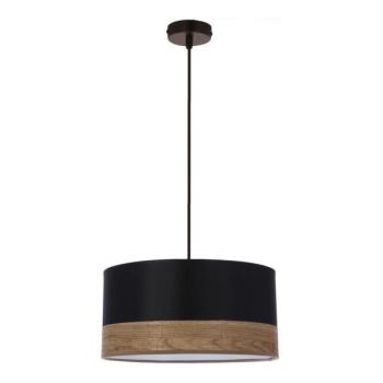  Csillár zsinóron PORTO 1xE27/60W/230V fekete/barna  kép